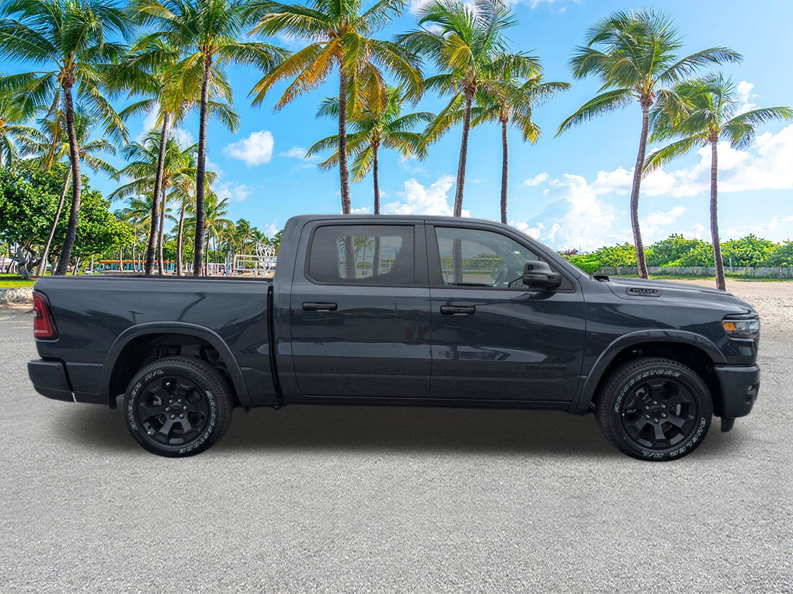 Used 2025 Forged Blue Metallic Ram Big Horn image 4