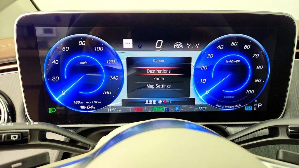 Used 2023 Twilight Blue Metallic Mercedes-Benz EQE 350 4MATIC® SUV, Exclusive w/ 20