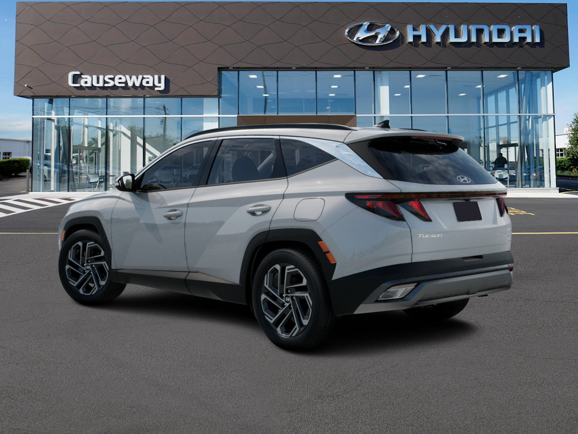 New 2026 White Hyundai SEL Plus AWD image 4