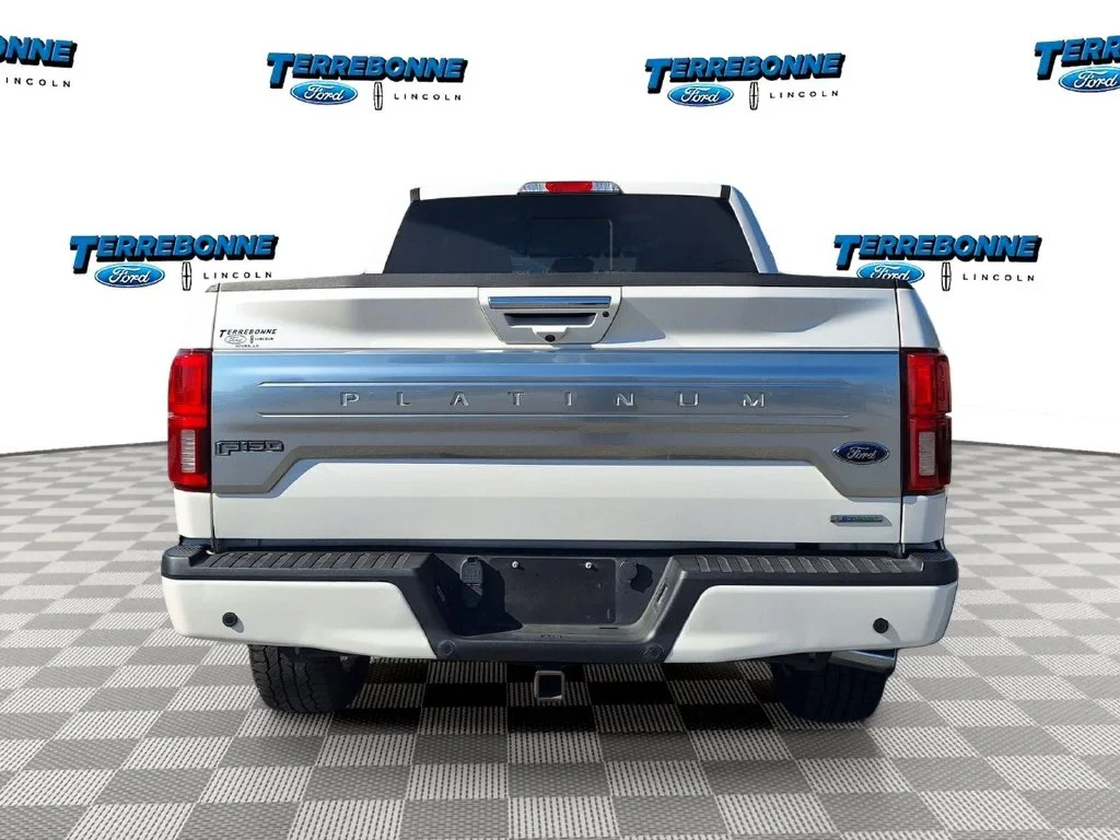Certified Used 2019 White Platinum Clearcoat Metallic Ford Platinum image 6