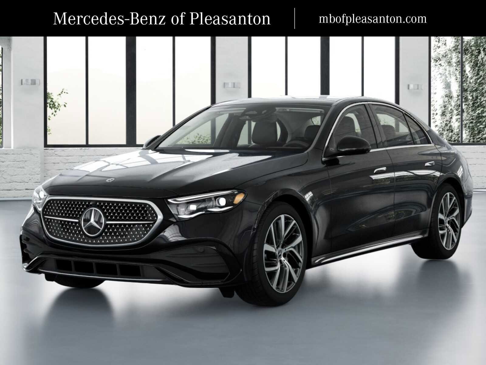 New 2026 Black Mercedes-Benz E 350 4D Sedan image 1