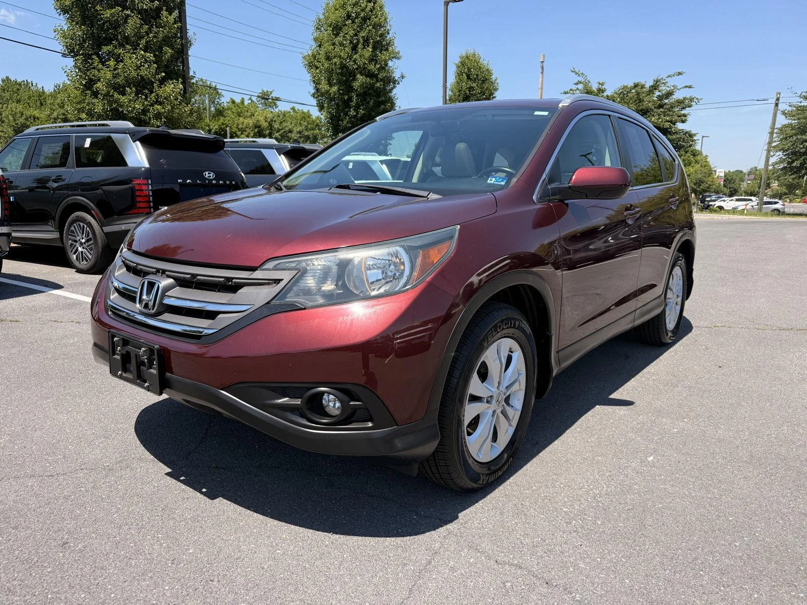 Used 2013 Basque Red Pearl II Honda EX-L image 7