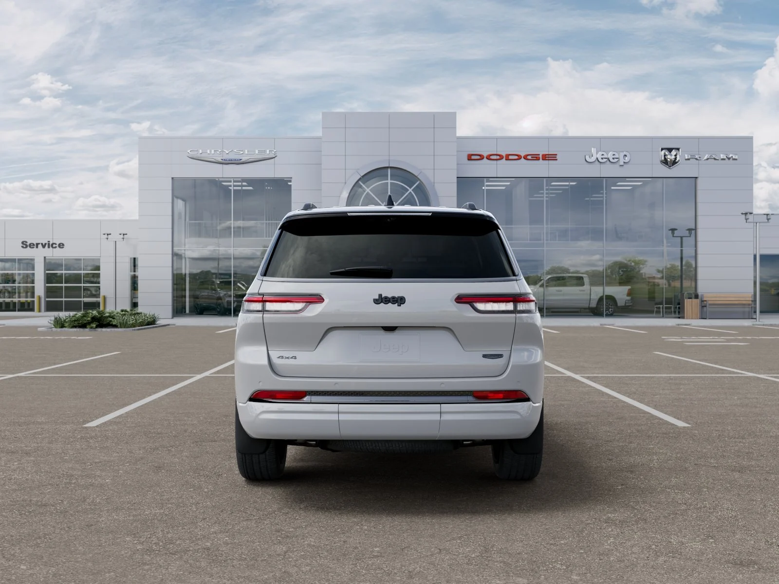 New 2026 Bright White Clear-Coat Exterior Paint Jeep Summit image 35