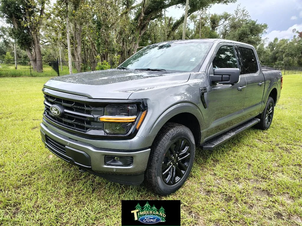 New 2026 Carbonized Gray Metallic Ford XLT image 1