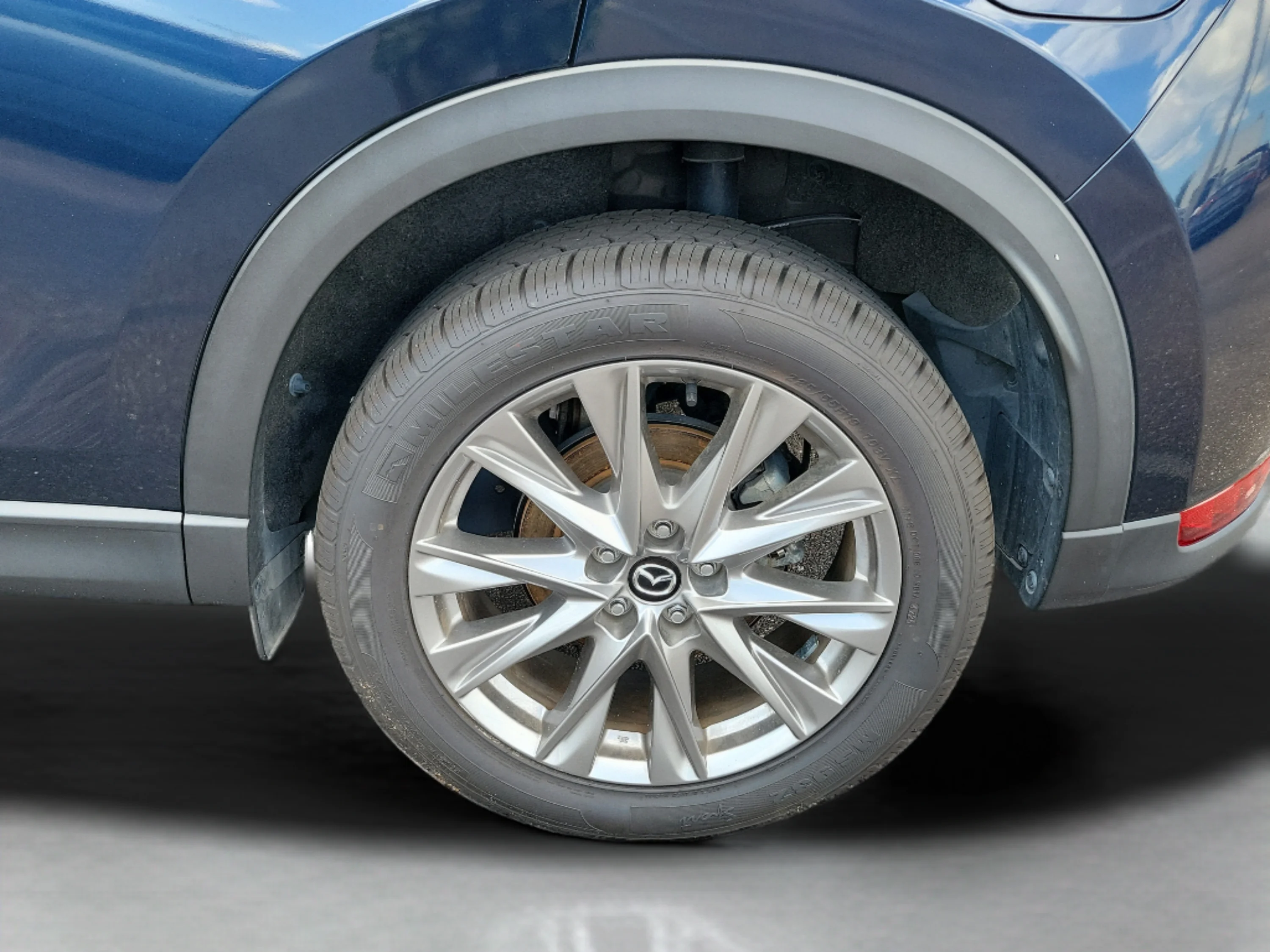 Used 2021 Deep Crystal Blue Mica Mazda Grand Touring image 10