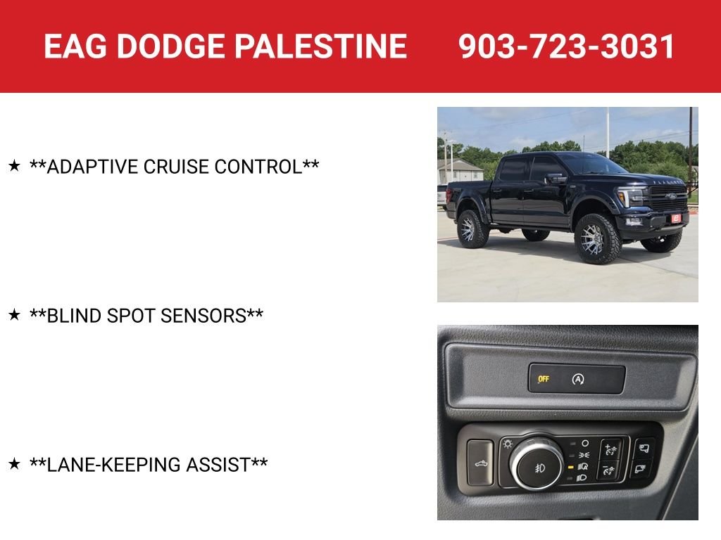 Used 2025 Blue Ford Platinum image 8