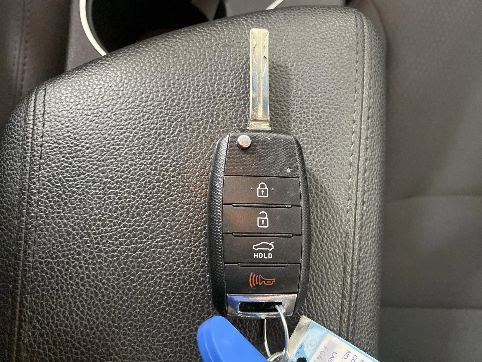 Used 2015 Smokey Blue Kia LX image 17