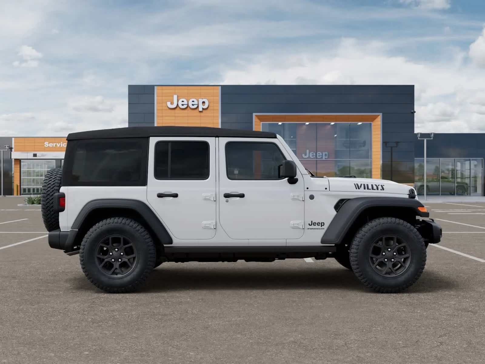 New 2026 Bright White Clearcoat Jeep Willys image 21