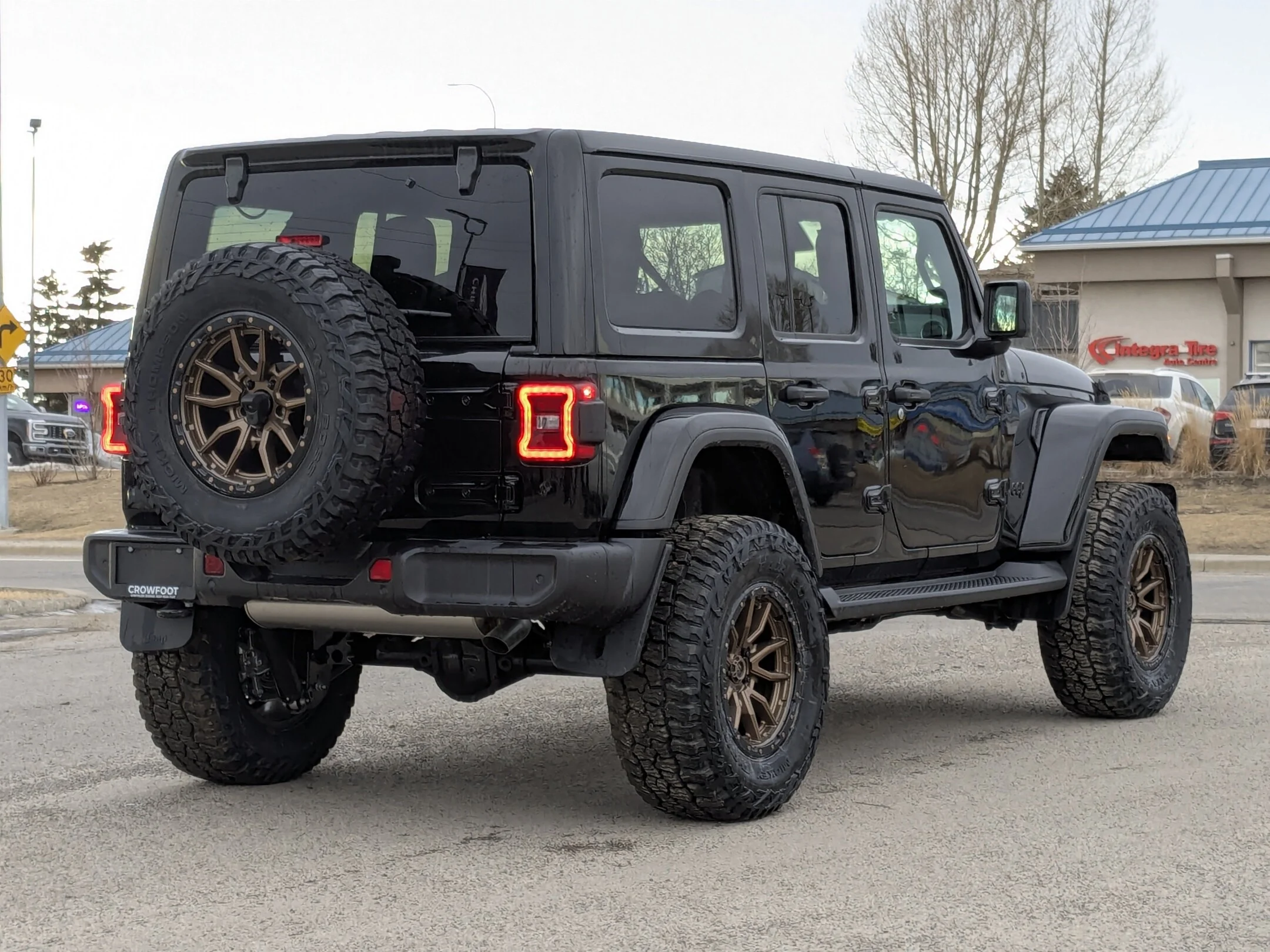 New 2026 Black Jeep Sahara - - 4x4 - Fuel Rims - A/T Tires - 3 Lift & More! image 8