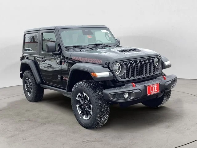 New 2026 Black Clearcoat Jeep 2-DOOR RUBICON image 8