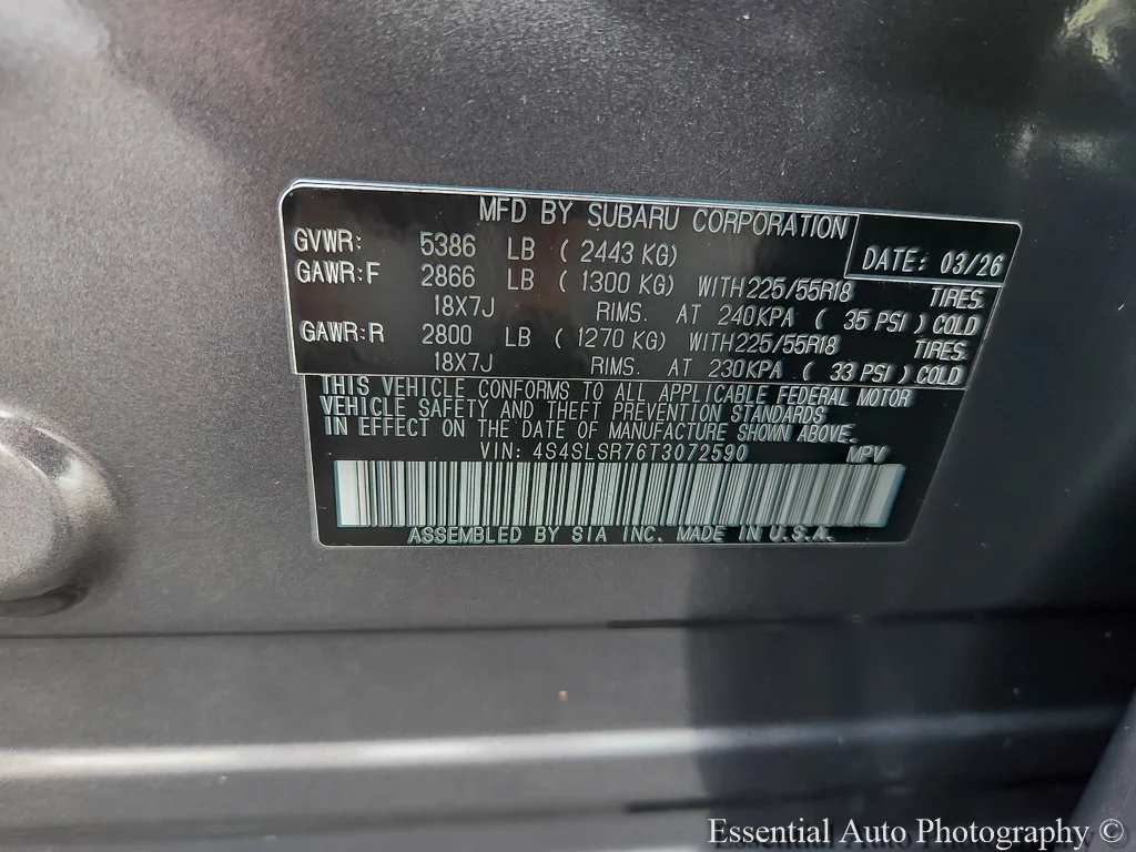 Used 2026 Gray Subaru Limited Hybrid image 25