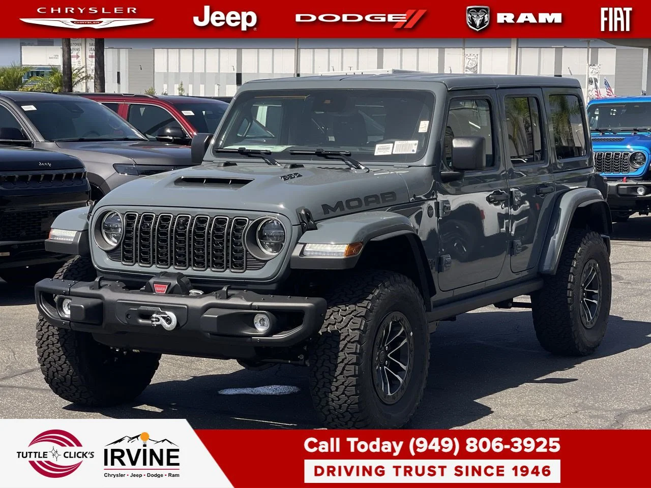 New 2026 Anvil Clear-Coat Exterior Paint Jeep Moab 392 image 9