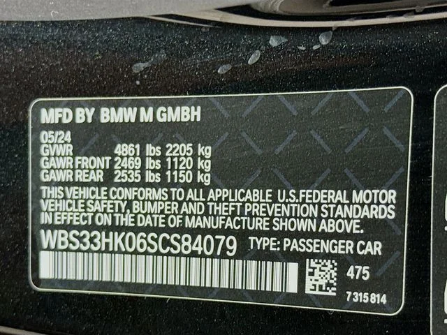 Used 2025 Black BMW Competition image 33