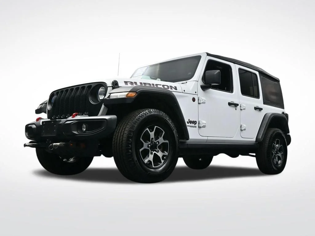 Used 2021 White Jeep Unlimited Rubicon image 34