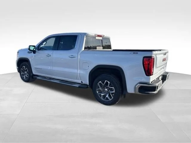 New 2026 Glacier White Tricoat GMC SLT image 3