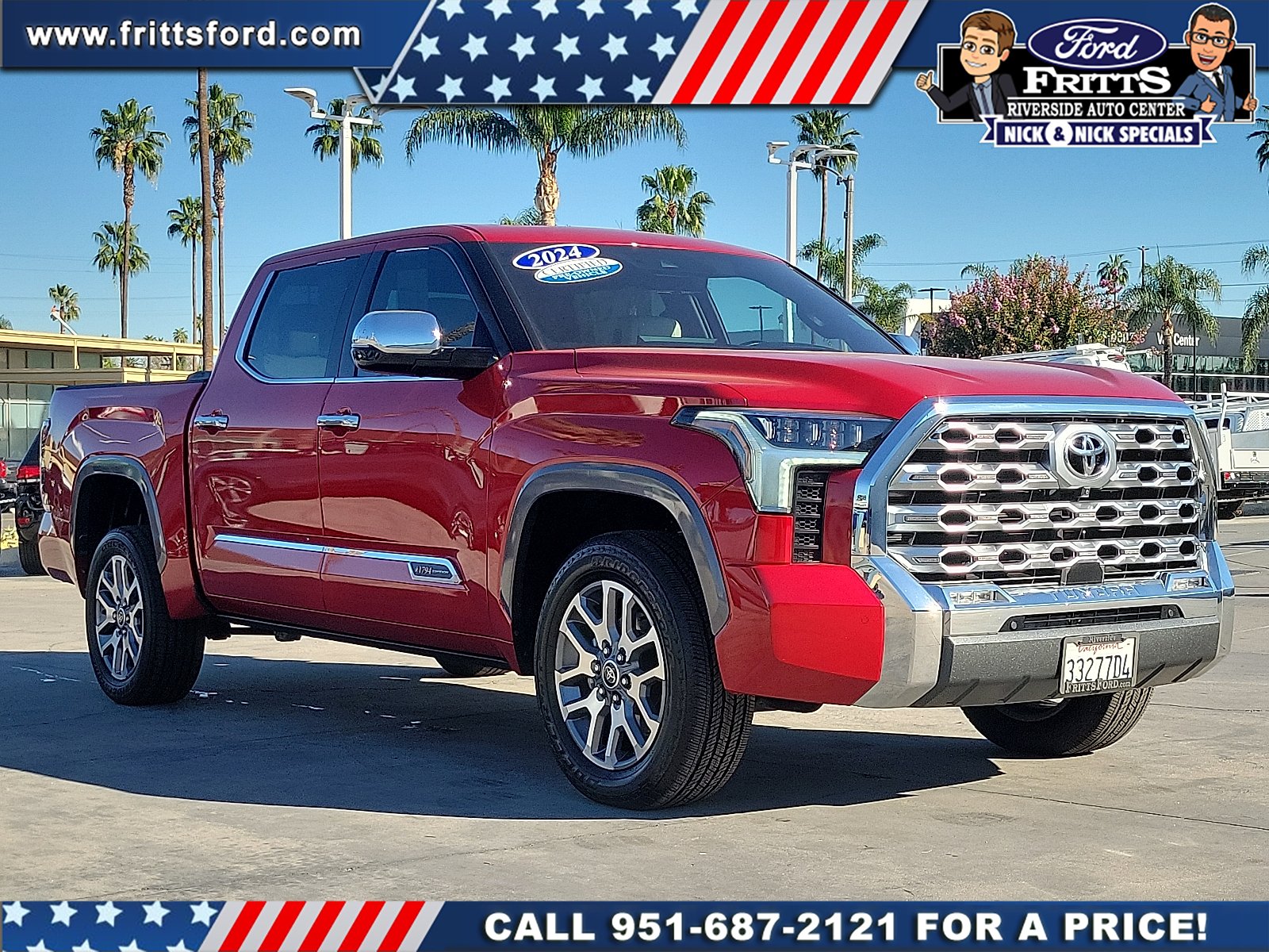 Certified Used 2024 Red Toyota 1794 Edition image 23