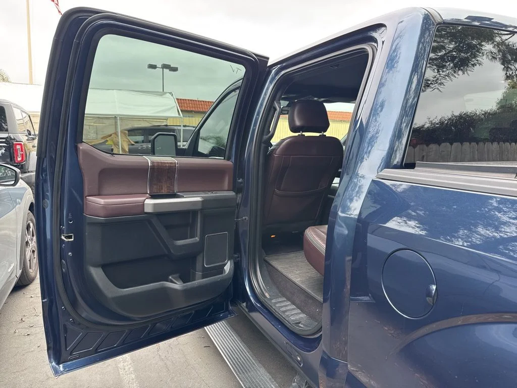 Used 2016 Blue Ford Platinum image 14