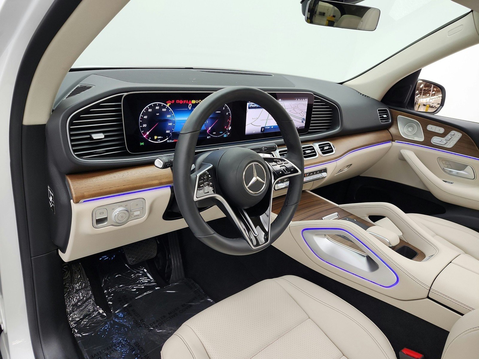 Used 2024 Polar White Mercedes-Benz GLE 450 4MATIC® SUV image 9