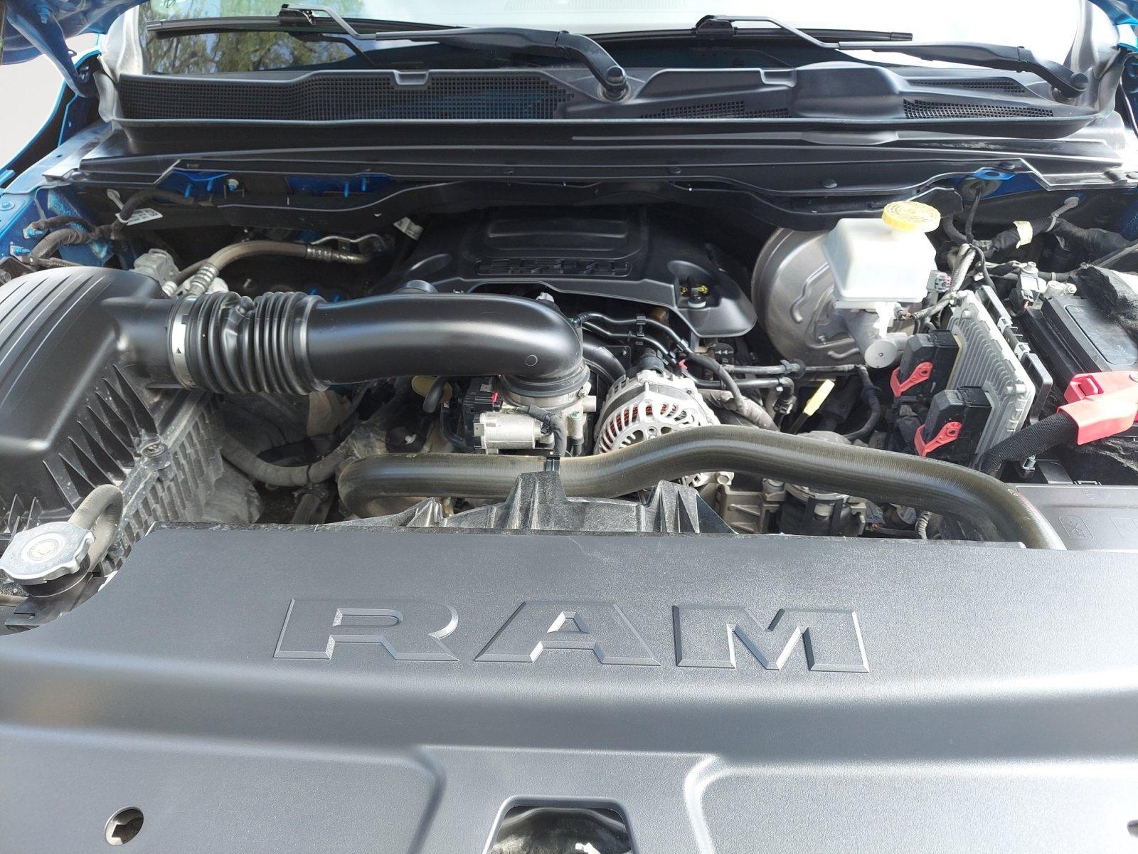 Used 2021 Hydro Blue Pearlcoat Ram Big Horn image 29