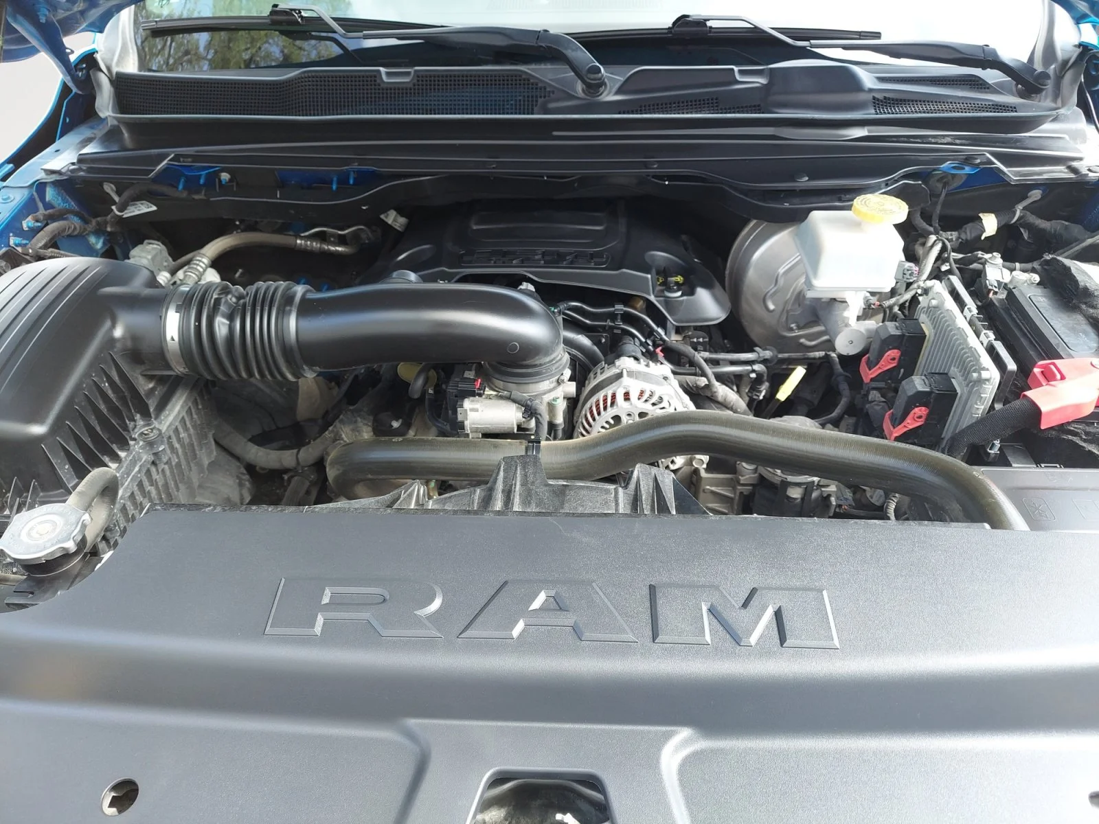Used 2021 Hydro Blue Pearlcoat Ram Big Horn image 29