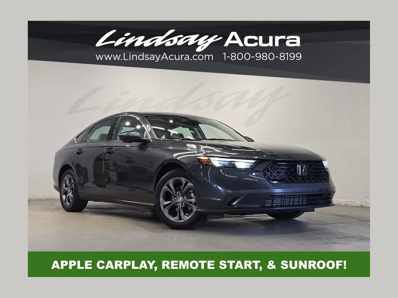 Used 2023 Canyon River Blue Metallic Honda EX image 1