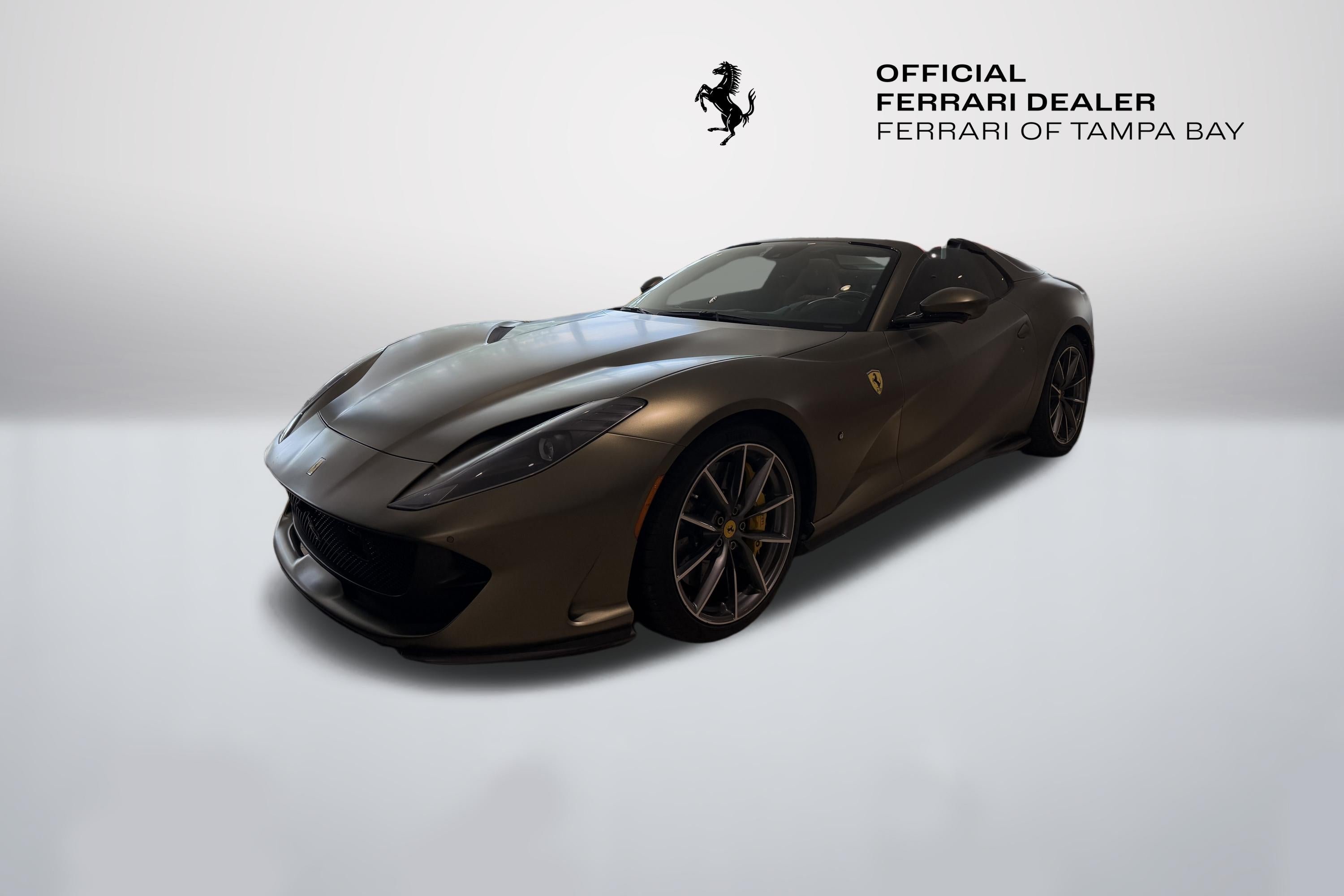 Used 2021 Verde Masoni Opaco Ferrari  image 1