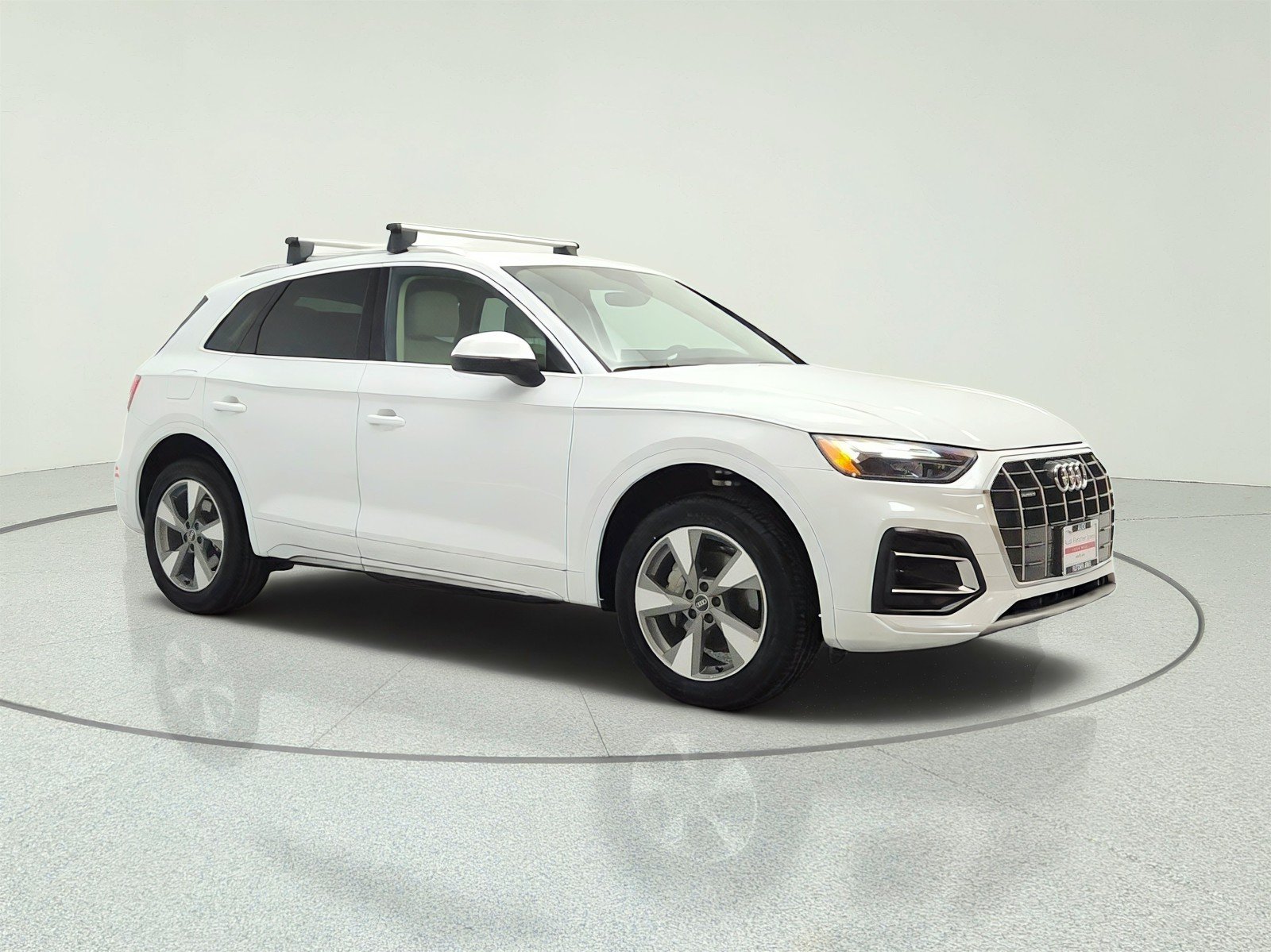Used 2023 Glacier White Metallic Audi Premium image 3