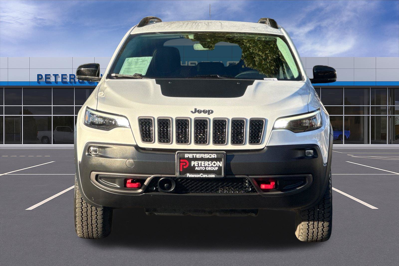 Used 2022 White Jeep Trailhawk image 9