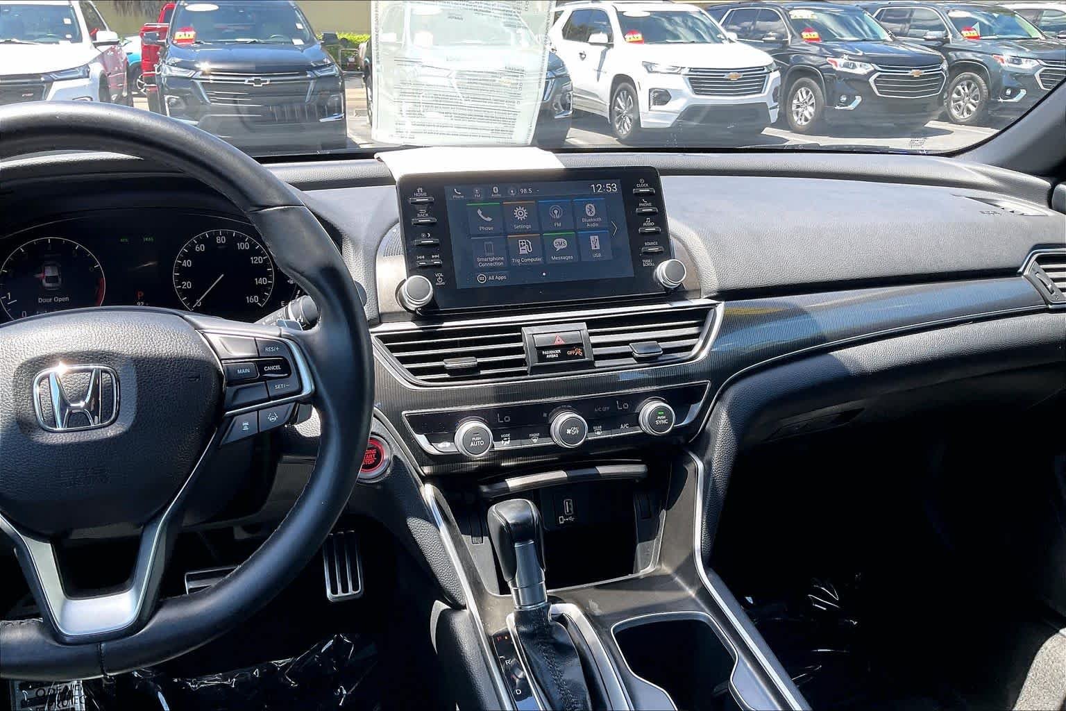 Used 2018 Still Night Pearl Honda Sport 1.5T image 7