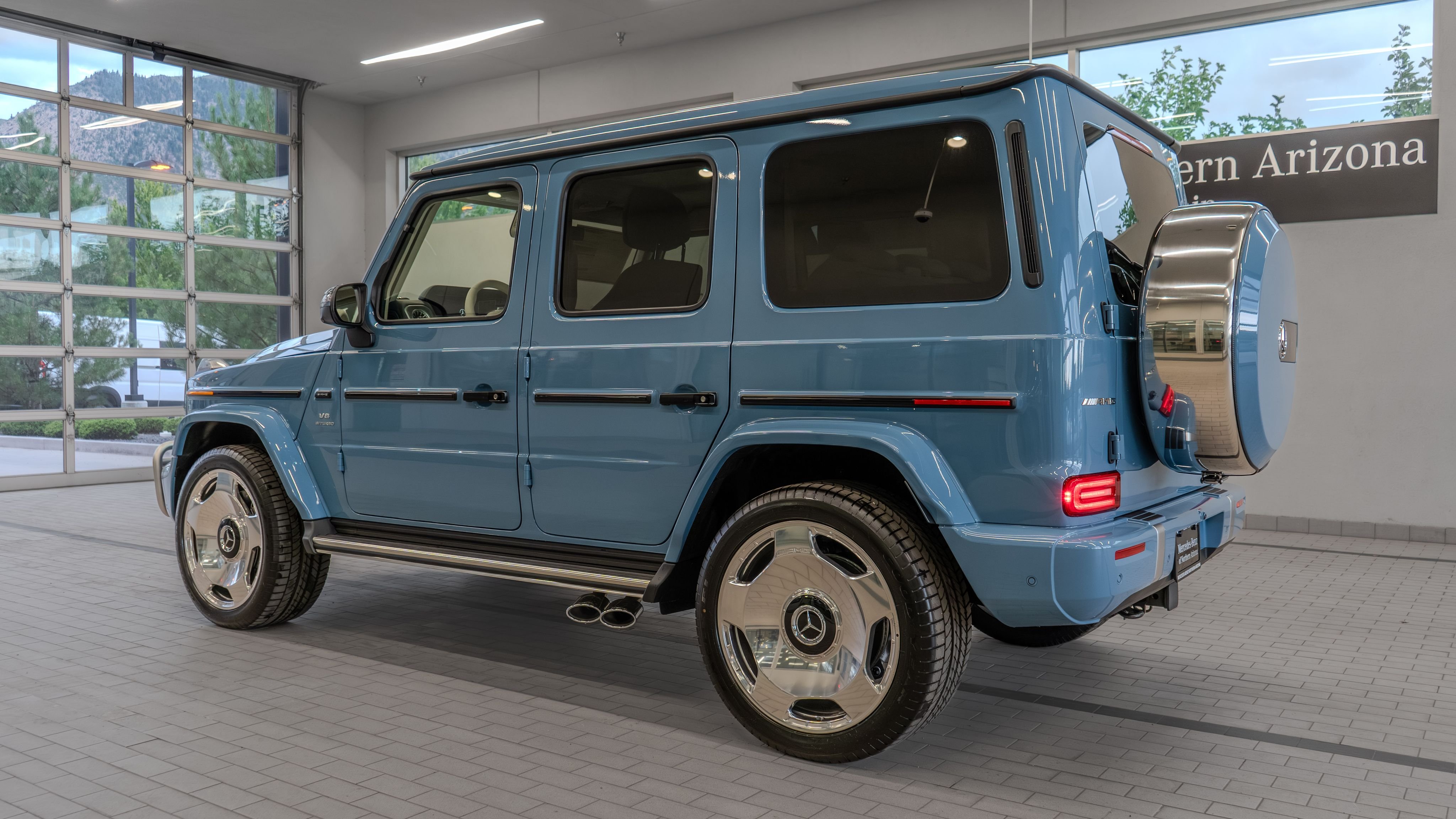 New 2027 MANUFAKTUR China Blue Mercedes-Benz G 63 AMG® image 13