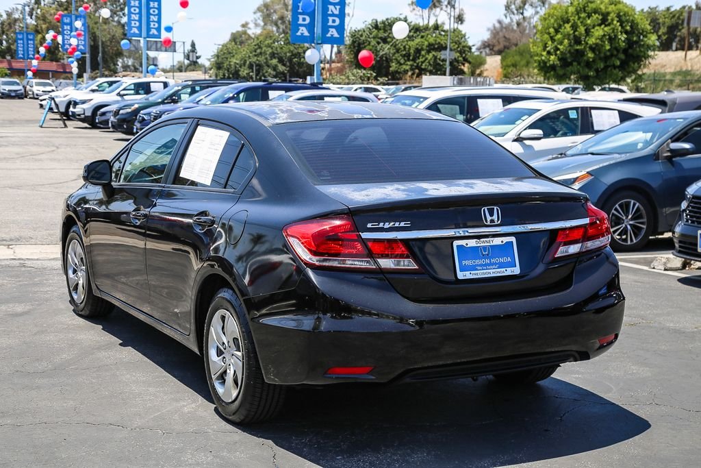 Used 2013 Crystal Black Pearl Honda LX image 4