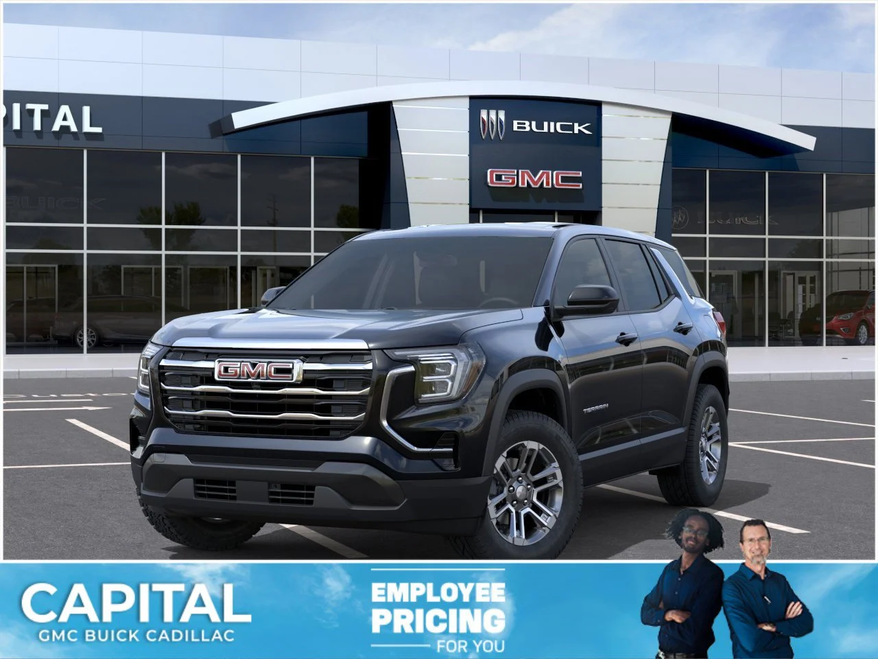 New 2027 Ebony Twilight Metallic GMC AWD Elevation image 1