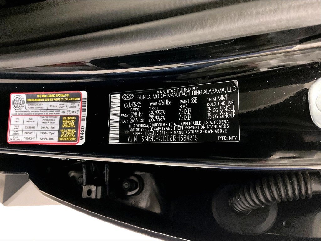 Used 2024 Black Hyundai SEL image 35