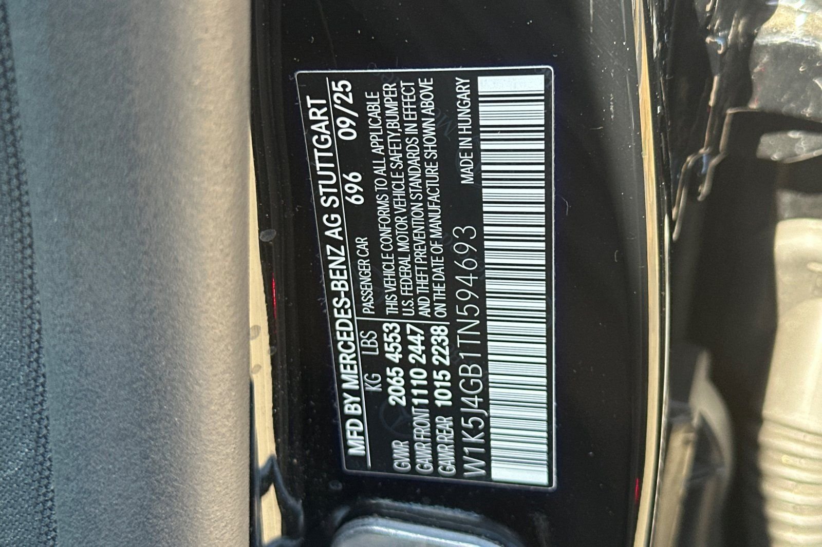 Certified Used 2026 Night Black Mercedes-Benz 250 image 27