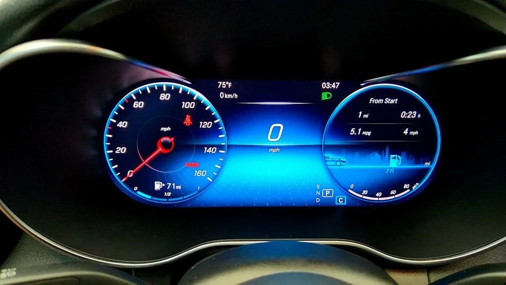 Used 2020 Black Mercedes-Benz C 300 4MATIC Sedan w/ AMG® Line & Premium Pkgs & Panorama Sunroof image 13