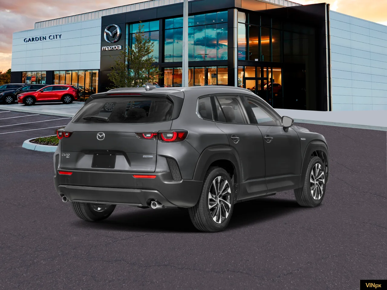New 2026 Machine Gray Metallic Mazda Premium Plus image 2