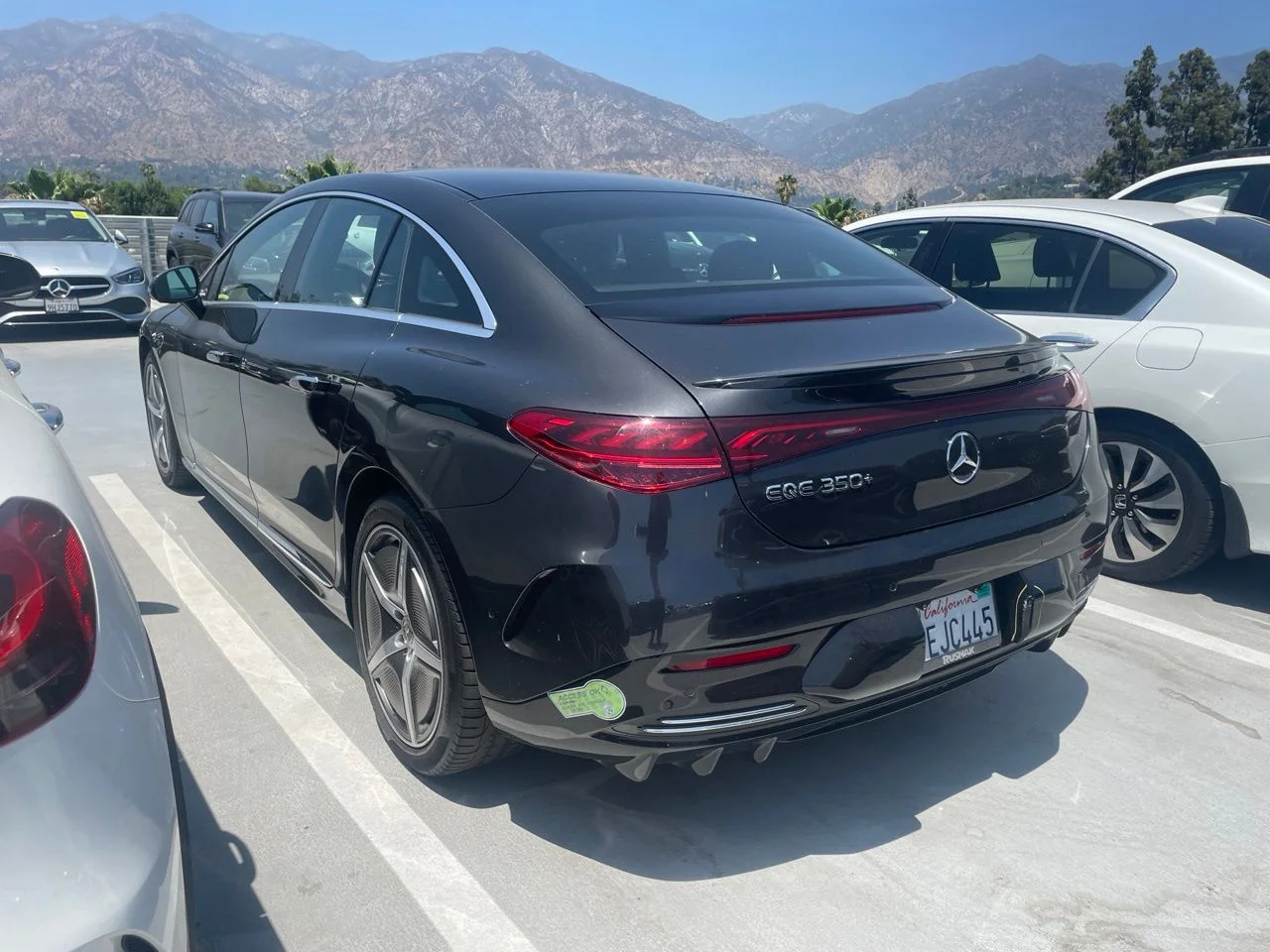 Certified Used 2023 Gray Mercedes-Benz 350+ Sedan Sedan AMG® Line Package image 4