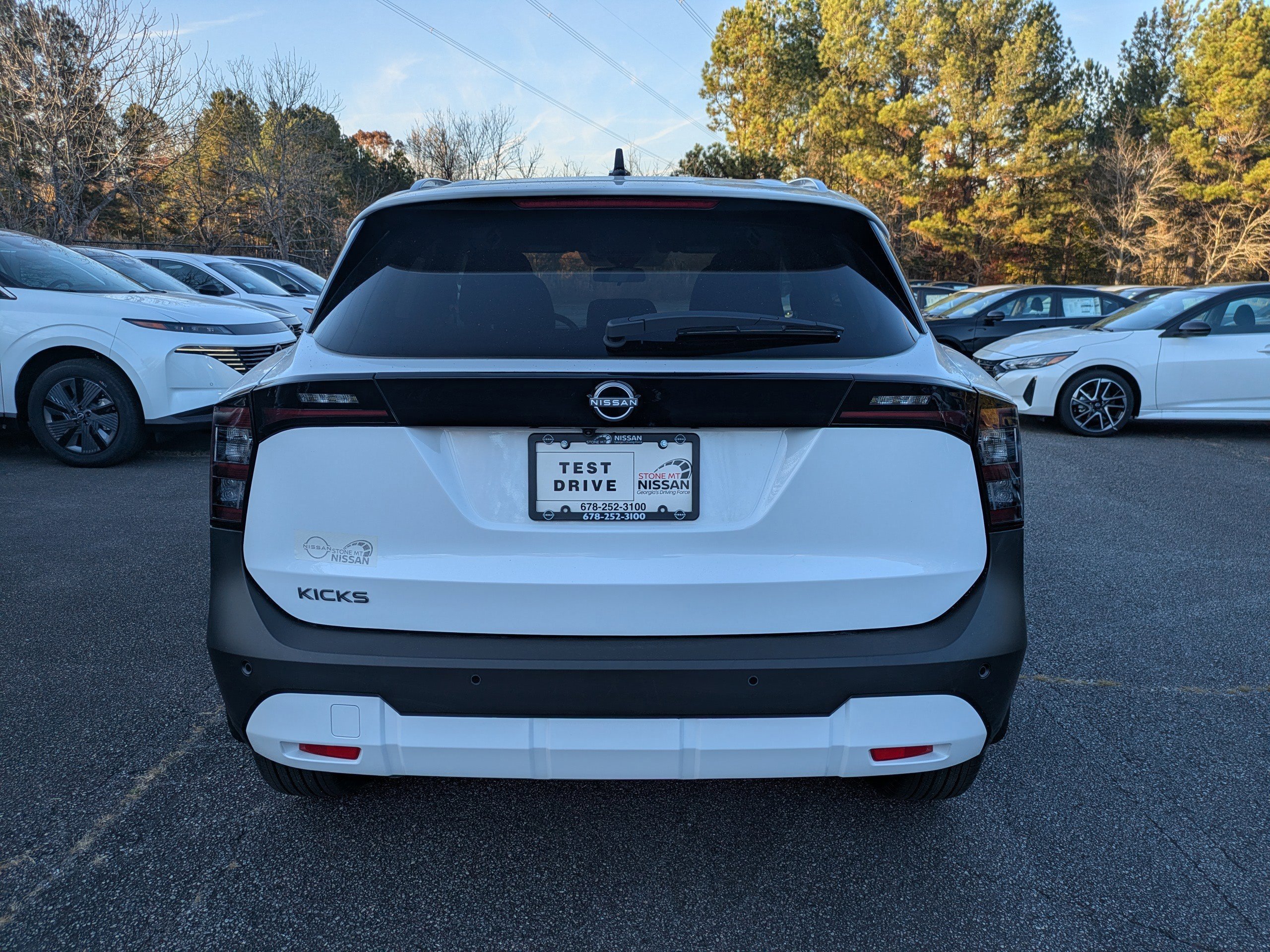 New 2026 White Nissan SV image 4