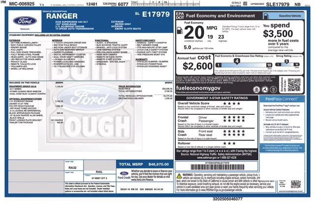 New 2025 Marsh Gray Ford XLT image 40