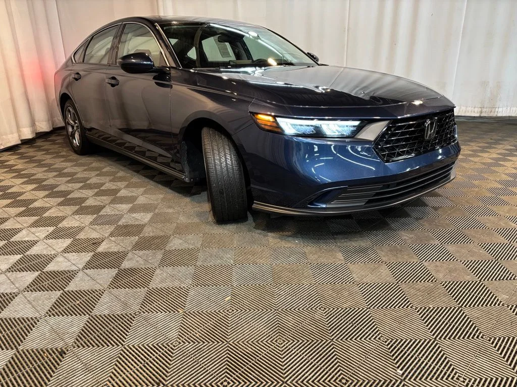 Certified Used 2024 Canyon River Blue Metallic Honda 1.5T EX image 3