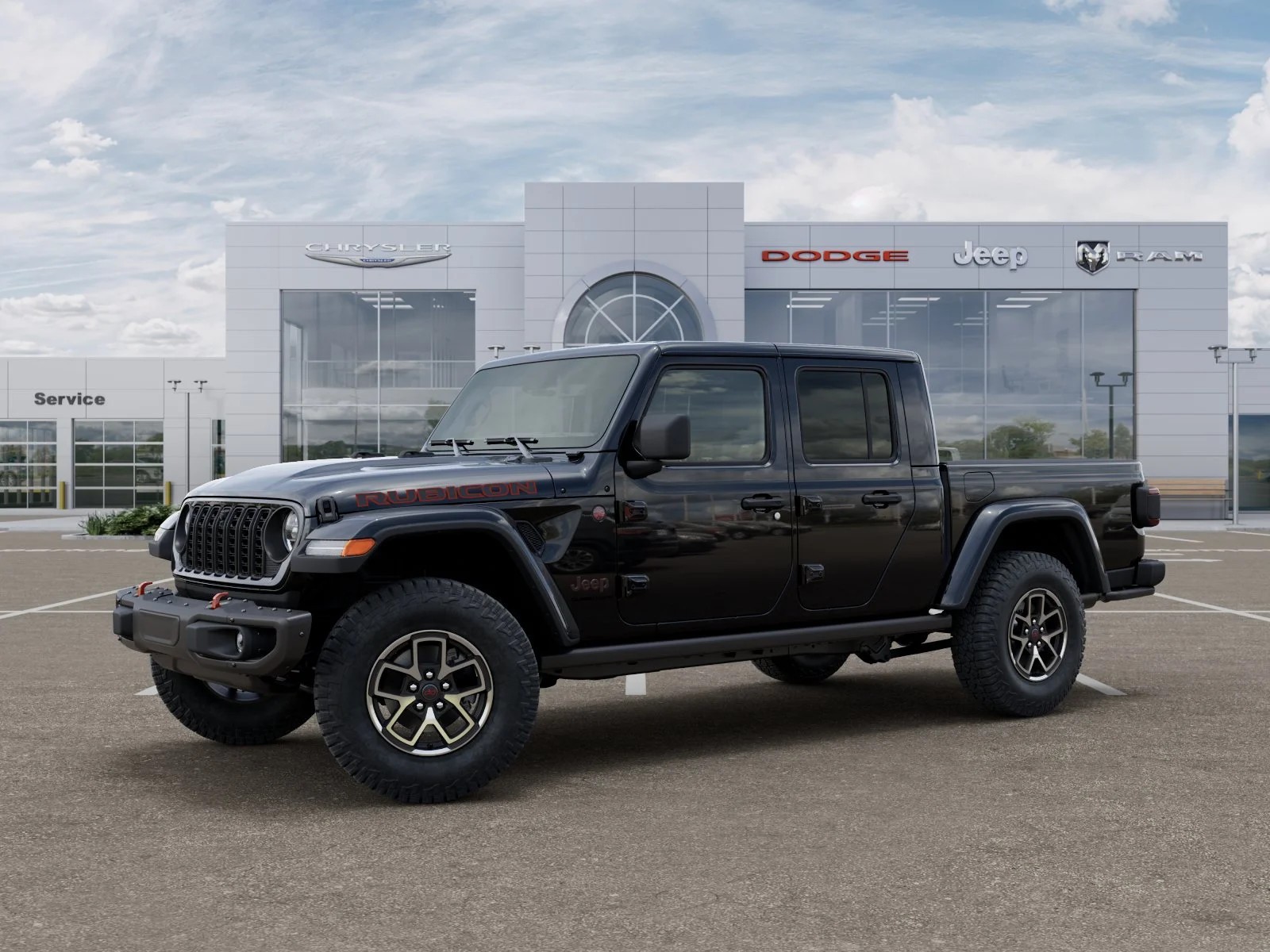 New 2026 Black Clear-Coat Exterior Paint Jeep Rubicon X image 25