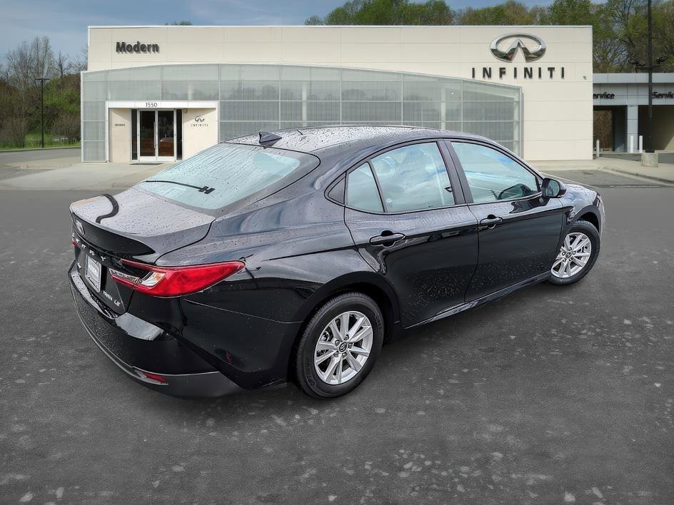 Used 2025 Midnight Black Metallic Toyota LE image 4