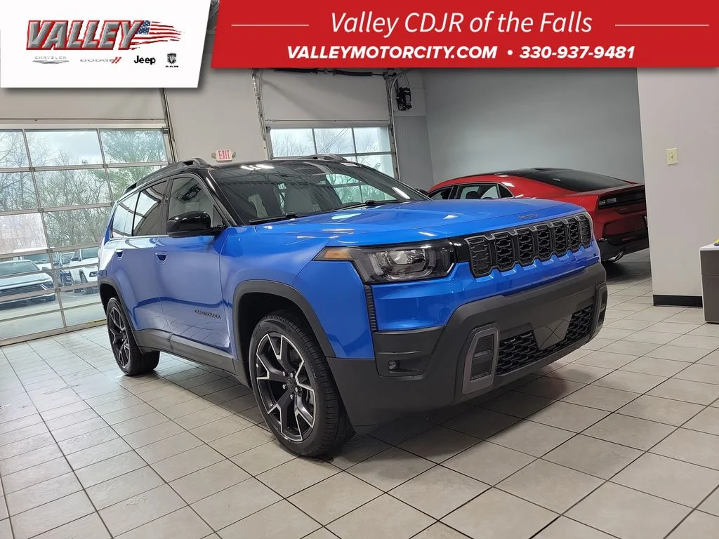 New 2026 Hydro Blue Pearl-Coat Exterior Paint Jeep Overland image 1