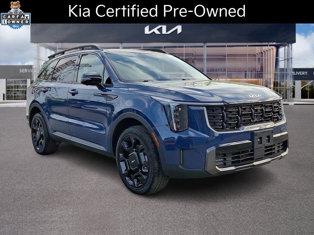 Certified Used 2024 Black Kia X-Line SX image 1