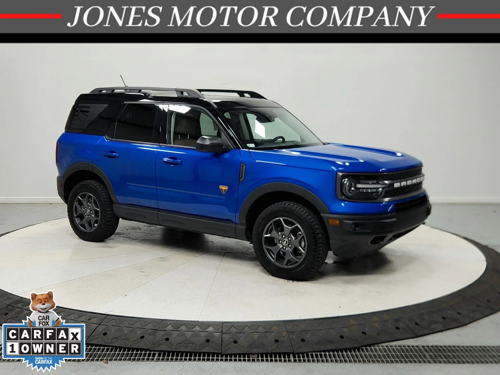 Used 2022 Velocity Blue Metallic Ford Badlands image 1