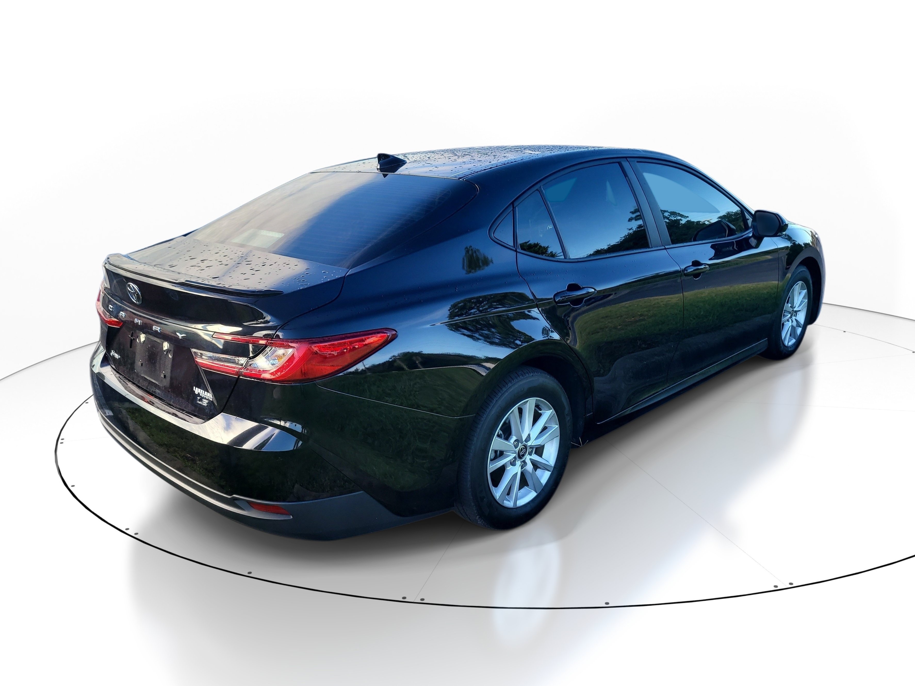 Used 2025 Midnight Black Metallic Toyota LE image 6