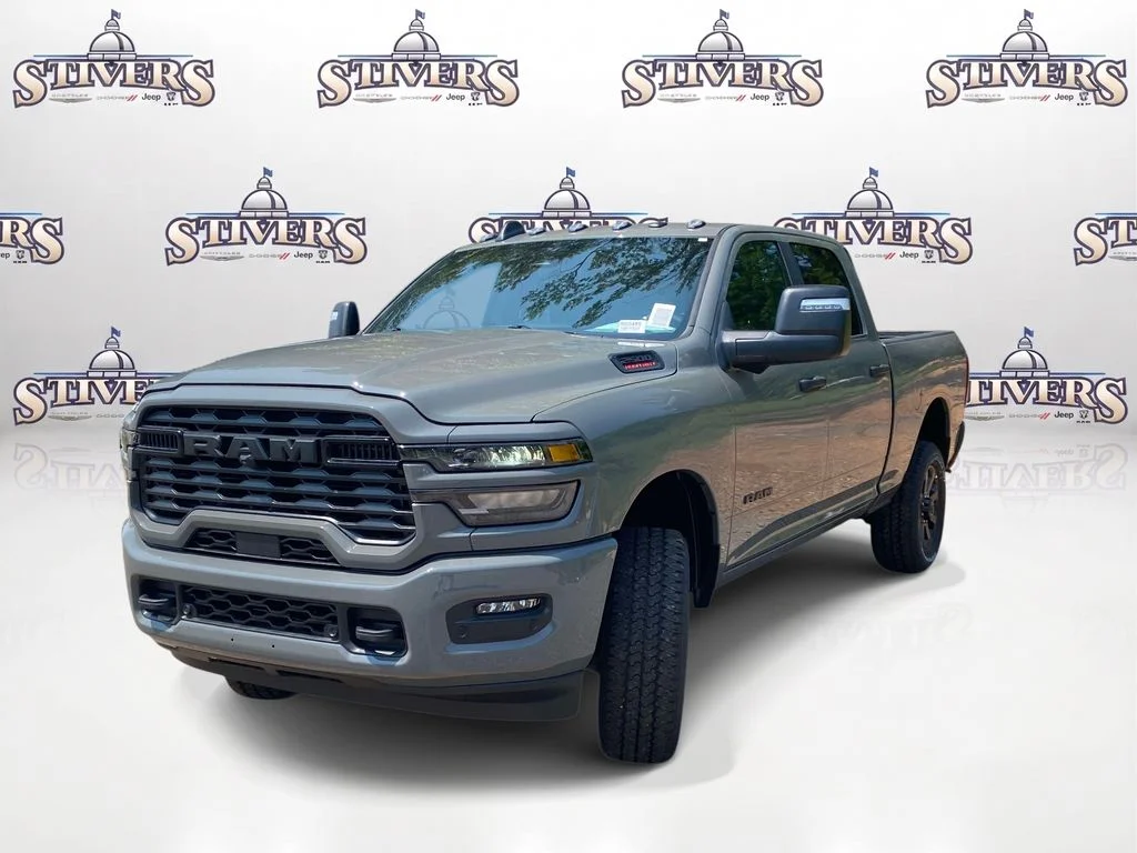 New 2026 Ceramic Gray Clear-Coat Exterior Paint RAM Big Horn image 3
