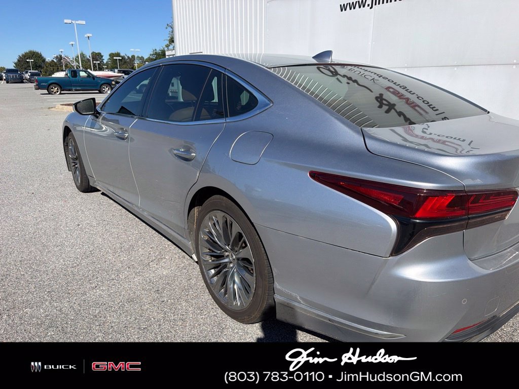 Used 2022 Silver Lexus 500 Base image 6