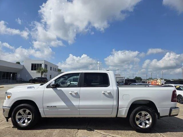 Used 2024 Bright White Clearcoat Ram Laramie image 2
