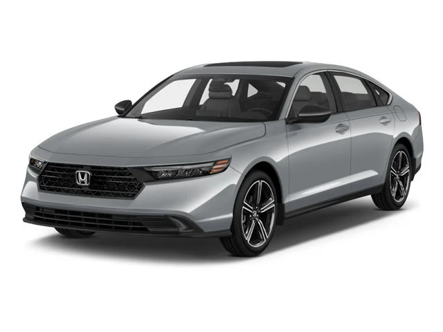 New 2026 Solar Silver Metallic Honda Sport Hybrid image 1